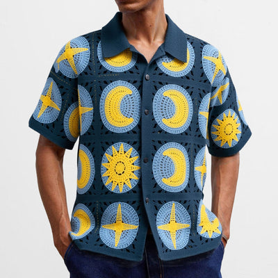 Cardigan de Manga Corta para Hombre - Perfecto para Verano