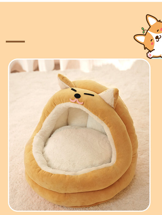 Cama Térmica Acogedora para Gatos y Perros Pequeños - Nido Cálido y Confortable - Image 10