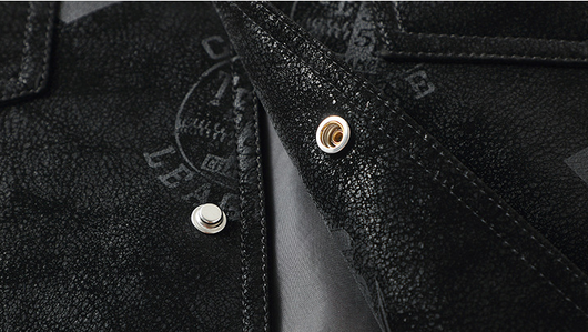 Chaqueta de Cuero para Hombre Primavera Otoño Diseño Clásico - Image 8