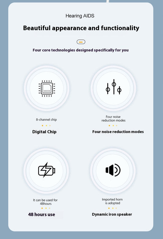 Audífono Digital 16 Canales para Adultos Mayores - Image 19