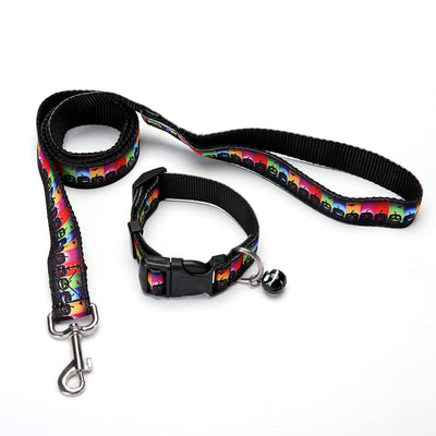 Arnés de Paseo con Collar y Correa para Perros con Cascabel - Image 3
