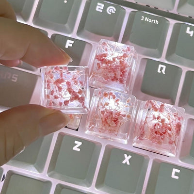 Keycap Cielo Estrellado de Resina Transparente - Image 15
