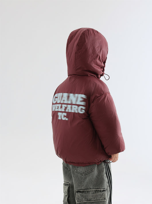 Abrigo Infantil Reversible Acolchado Cuadros Invierno - Image 17