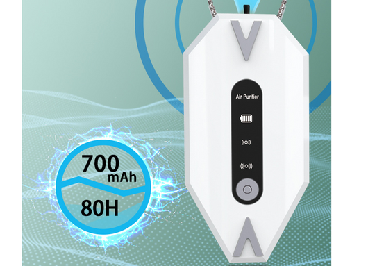 Purificador de Aire Personal Recargable con Generador de Iones Negativos - Image 3