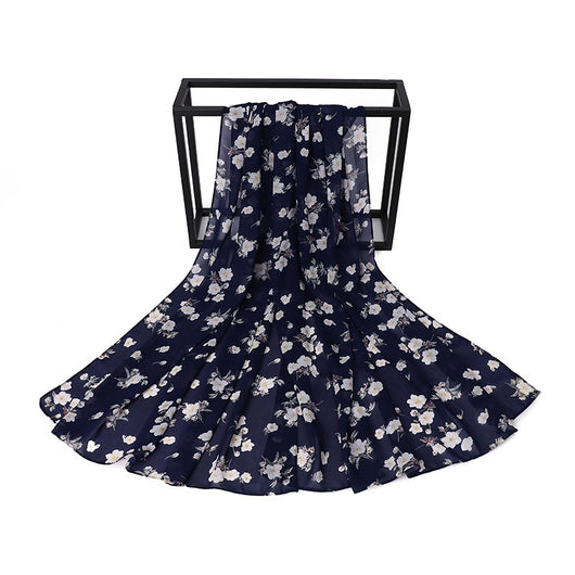 Pañuelo Estampado Chifón Malayo Indonesio para Mujer - Image 17