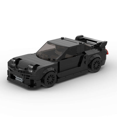 Auto de Carreras Deportivo Infantil Compatible con Bloques de Construcción Lego - Image 5