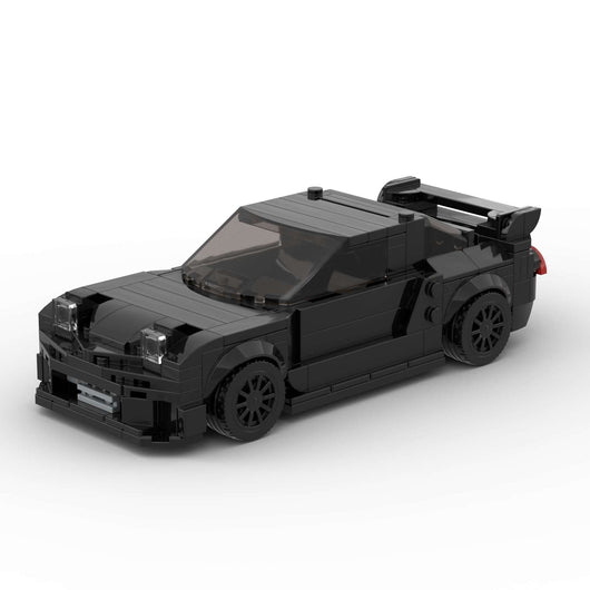 Auto de Carreras Deportivo Infantil Compatible con Bloques de Construcción Lego - Image 5