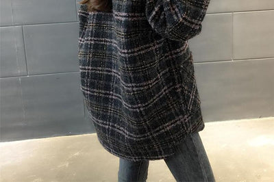 Traje Suelto Coreano para Otoño e Invierno - Image 8