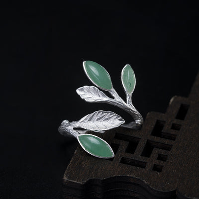 Anillo Vintage con Hojas Delicadas - Image 9