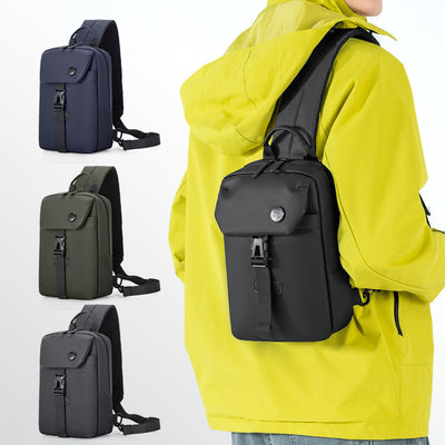 Mochila Casual de Gran Capacidad con Bolsa Pectoral - Diseño Moderno y Funcional - Image 4