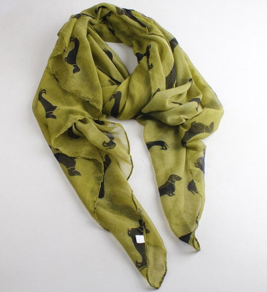 Chal Estampado con Motivos Animales - Image 3