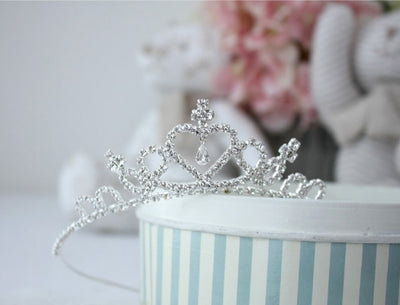 Diadema Infantil Brillante con Cristales de Diamante - Image 3