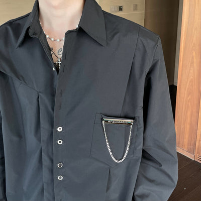 Camisa Manga Larga Premium con Textura Tridimensional para Hombre - Image 5