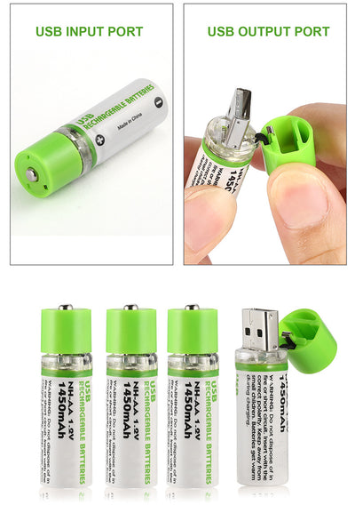 Batería Recargable USB 1.5V - Energía Sostenible y Reutilizable - Image 14