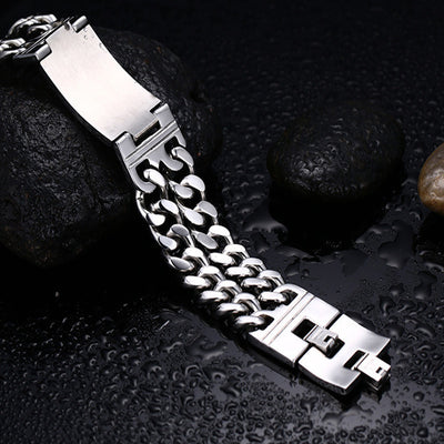 Pulsera de Acero Titanio para Hombre - Diseño Moderno y Elegante - Image 5