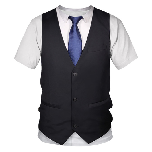 Camiseta Uniforme Chaleco con Impresión 3D Digital - Image 2