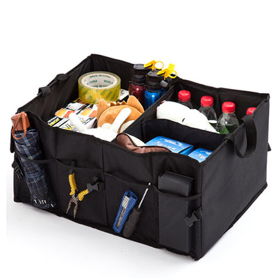Organizador de almacenamiento para auto con compartimentos múltiples - Image 5
