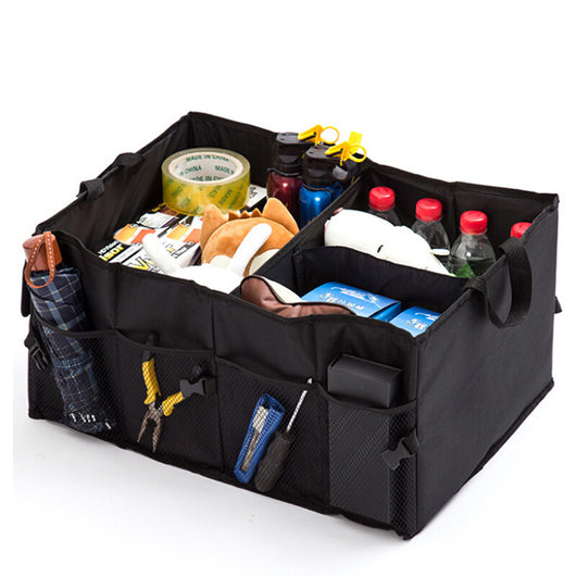 Organizador de almacenamiento para auto con compartimentos múltiples - Image 5