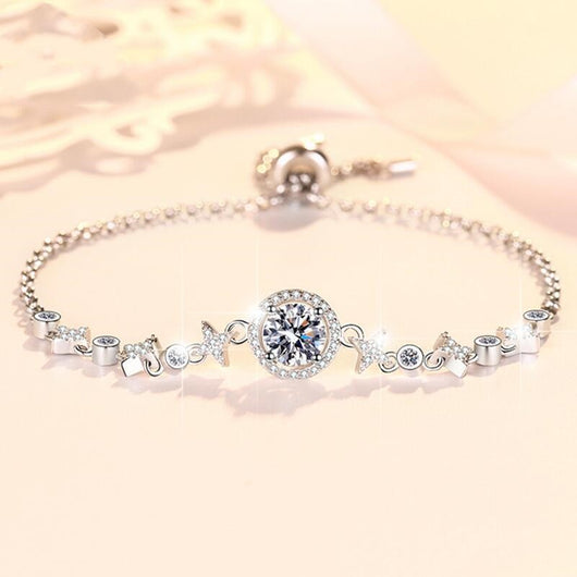 Pulsera de Plata Esterlina 925 con Diamante Moissanita para Mujer - Image 7