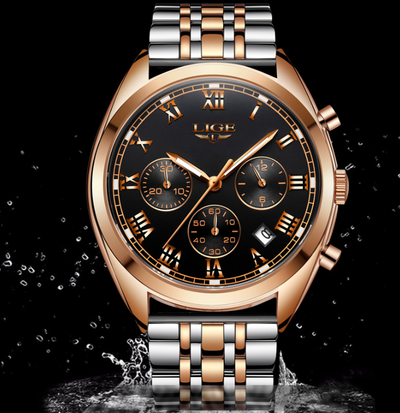 Reloj Deportivo Deportivo de Acero Inoxidable con Esfera Grande Estilo Europeo - Image 6