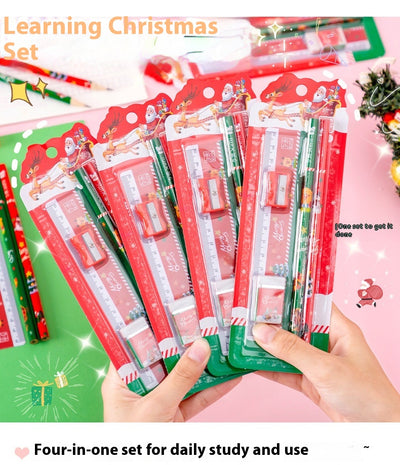 Set de Papelería Creativa para Regalos Navideños - Útiles Escolares Prácticos - Image 8