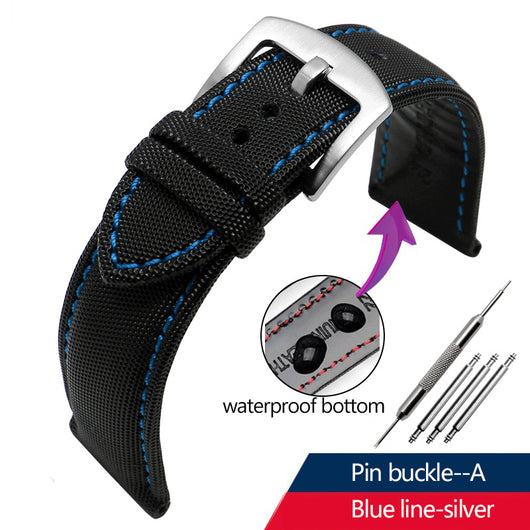 Correa de Reloj Nylon Canvas Tiansuo Haixing para Hombre - Image 9
