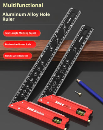 Escuadra de Aluminio Reforzado con Múltiples Ángulos para Carpintería Profesional - Image 9