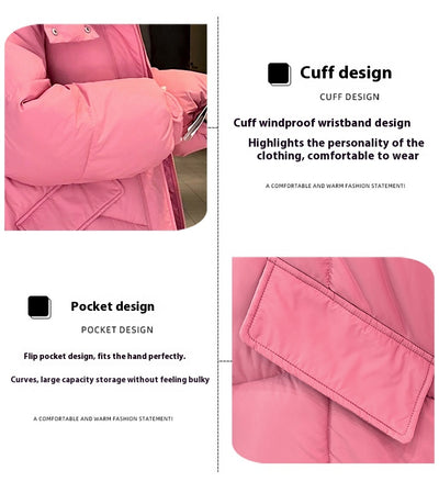 Abrigo Acolchado Grueso y Cálido para Mujer - Image 12