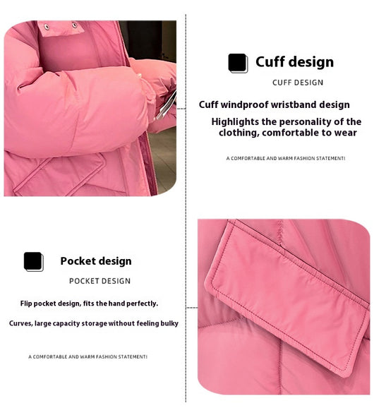 Abrigo Acolchado Grueso y Cálido para Mujer - Image 12