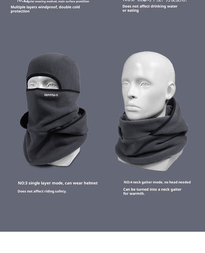 Gorro y Bufanda Térmica Integrada para Invierno - Image 12