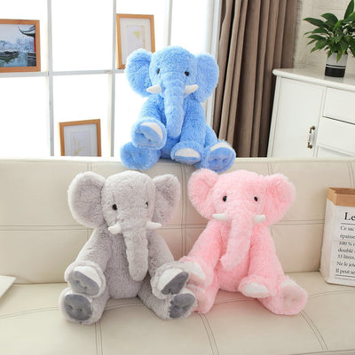 Almohada Peluche Elefante Multicolor para Niños - Image 2