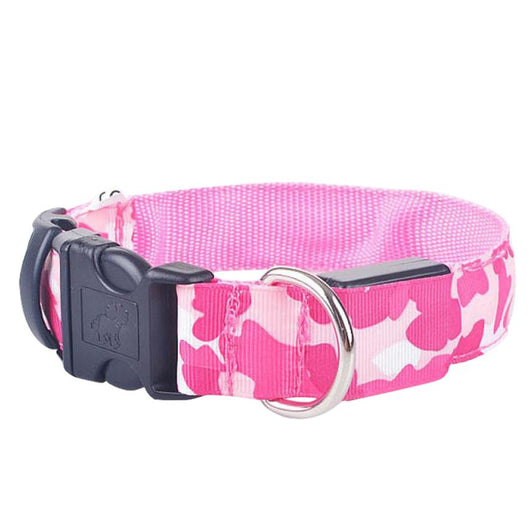 Collar Luminoso Camuflaje para Perros - Seguridad Nocturna - Image 10