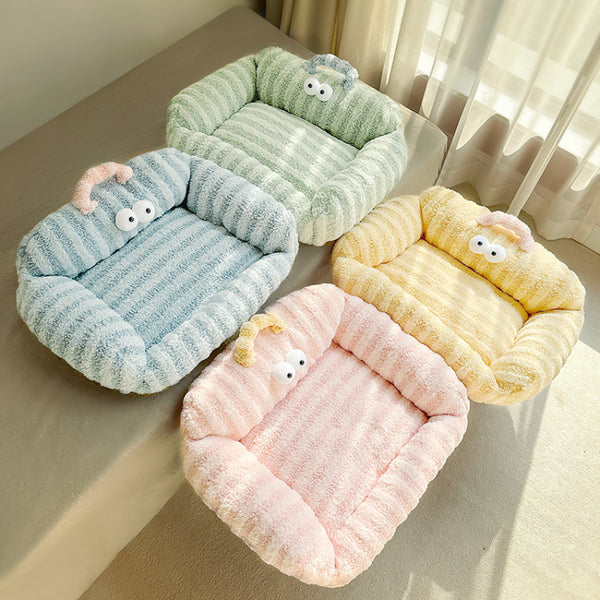Cama Térmica Acogedora para Perros Pequeños y Medianos - Sofá Cálido con Cojín Suave