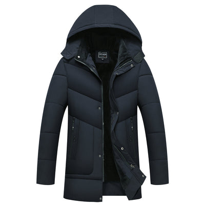 Chaqueta Acolchada de Plumas para Hombre Tallas Grandes - Image 8