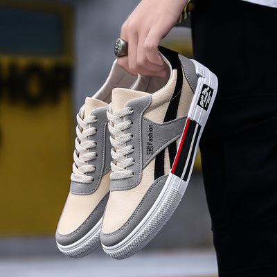 Zapatillas de Lona Casual Estilo Coreano para Hombre - Image 8