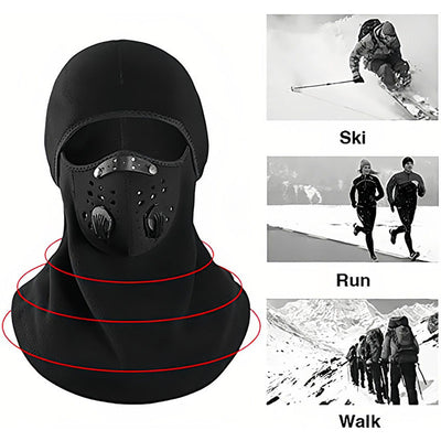 Pasamontaña Térmico para Ciclismo y Moto - Protección Total contra Frío y Viento - Image 3