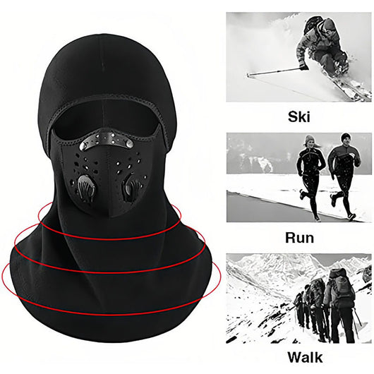 Pasamontaña Térmico para Ciclismo y Moto - Protección Total contra Frío y Viento - Image 3