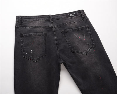 Pantalones Slim Ajustados a la Rodilla - Tendencia Street Style - Image 4