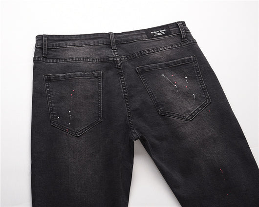 Pantalones Slim Ajustados a la Rodilla - Tendencia Street Style - Image 4