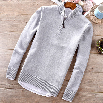 Suéter Slim Fit Talla Grande en Lana Merino - Manga Larga - Image 3