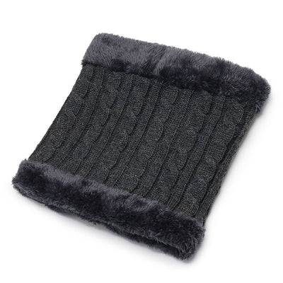 Bufanda Térmica Acolchada de Punto para Hombre - Image 3