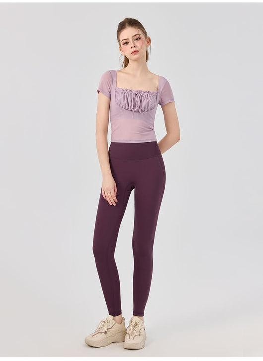 Top Deportivo Yoga con Encaje y Soporte de Pecho - Image 21
