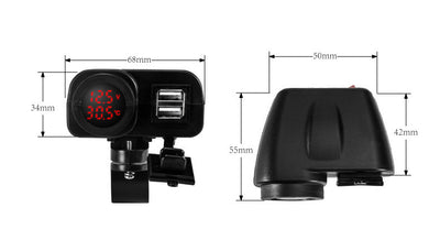 Cargador Rápido Impermeable para Moto y Auto con Control de Energía - Image 11