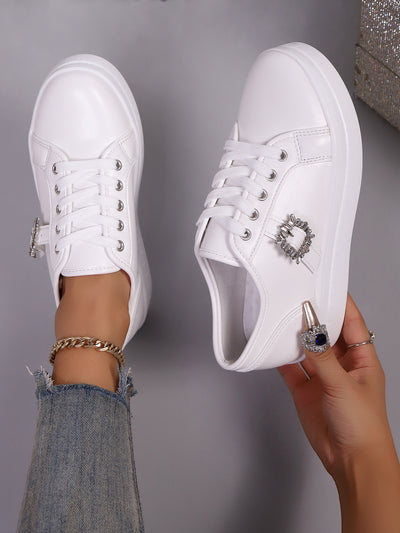 Zapatillas Deportivas de Cuero con Suela Flexible para Mujer - Image 26
