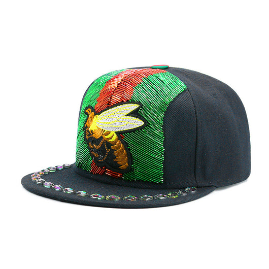 Gorra de Béisbol Hip Hop con Cadena Cruzada - Image 4