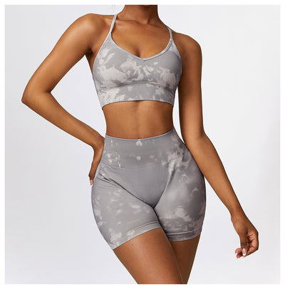 Traje de Yoga Estampado Camuflaje sin Costuras - Image 15