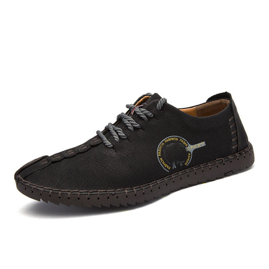 Zapatos Casuales de Cuero para Hombre - Suela Suave y Transpirable - Image 6