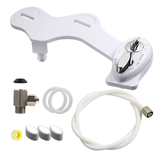Asiento de Inodoro Inteligente con Bidet Integrado - Agua Caliente y Fría sin Electricidad