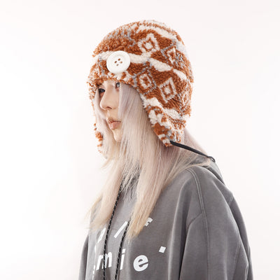 Gorro Étnico Retro con Orejeras - Image 11