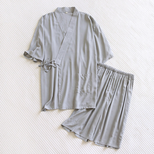 Pijama Hombre Algodón Seda - Short Verano Cómodo - Image 15